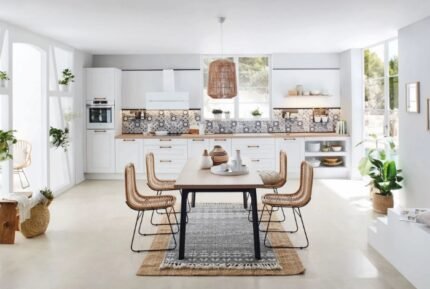 I-shaped kitchen