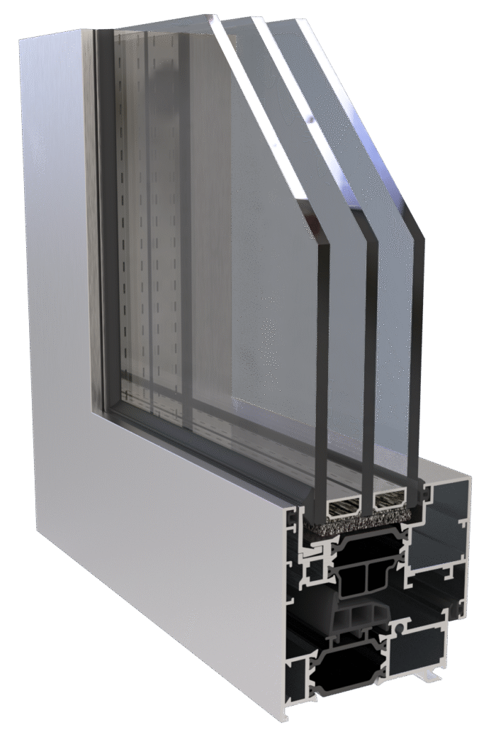 Klima 7400 - High-Performance Hinged System for Energy Efficiency - Image 5